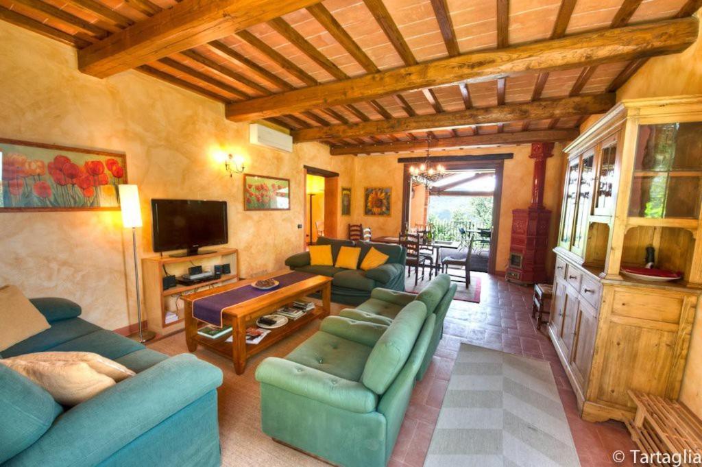 Tartagli Luxury Villa With Pool - A Fontanaro Property Paciano Buitenkant foto