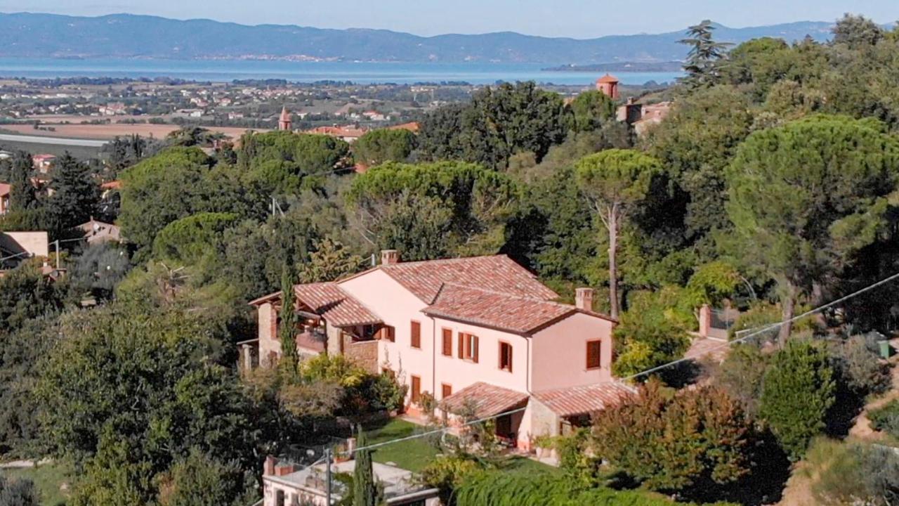 Tartagli Luxury Villa With Pool - A Fontanaro Property Paciano Buitenkant foto